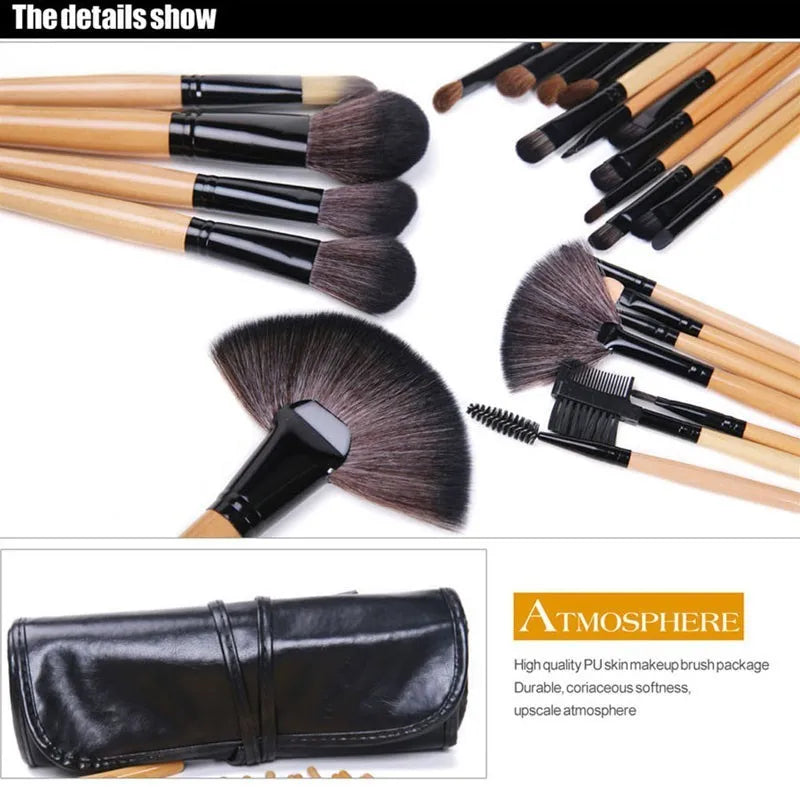 Pro Makeup Brush Collection – 24 Piece - Harmozin image 5
