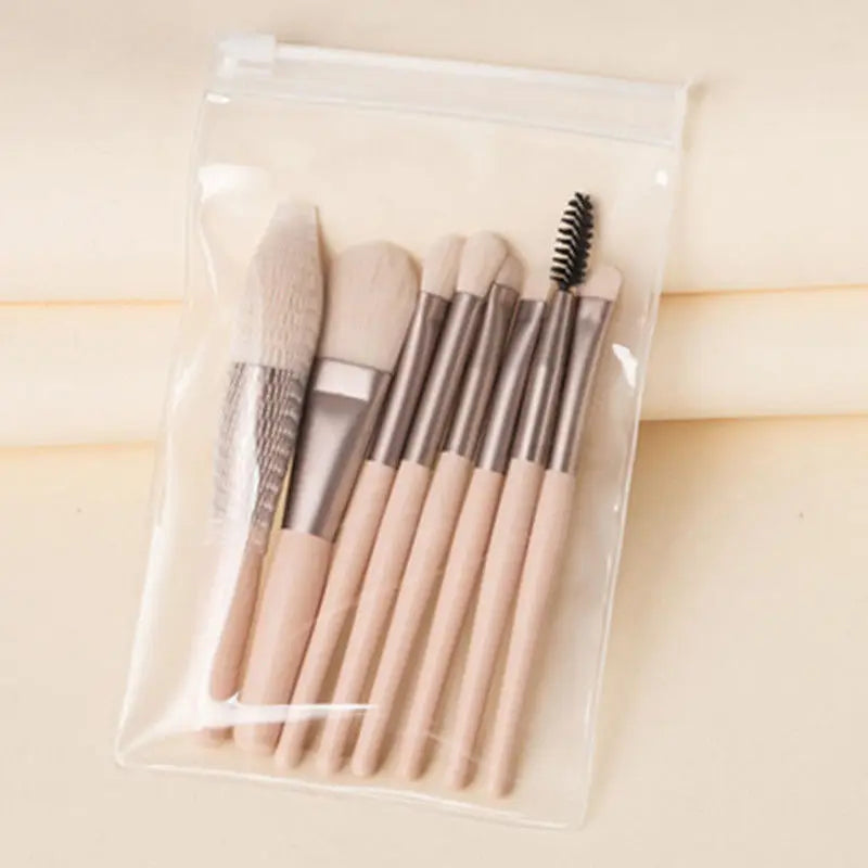 Mini Makeup Brush Set – 8 Piece - Harmozin image 7