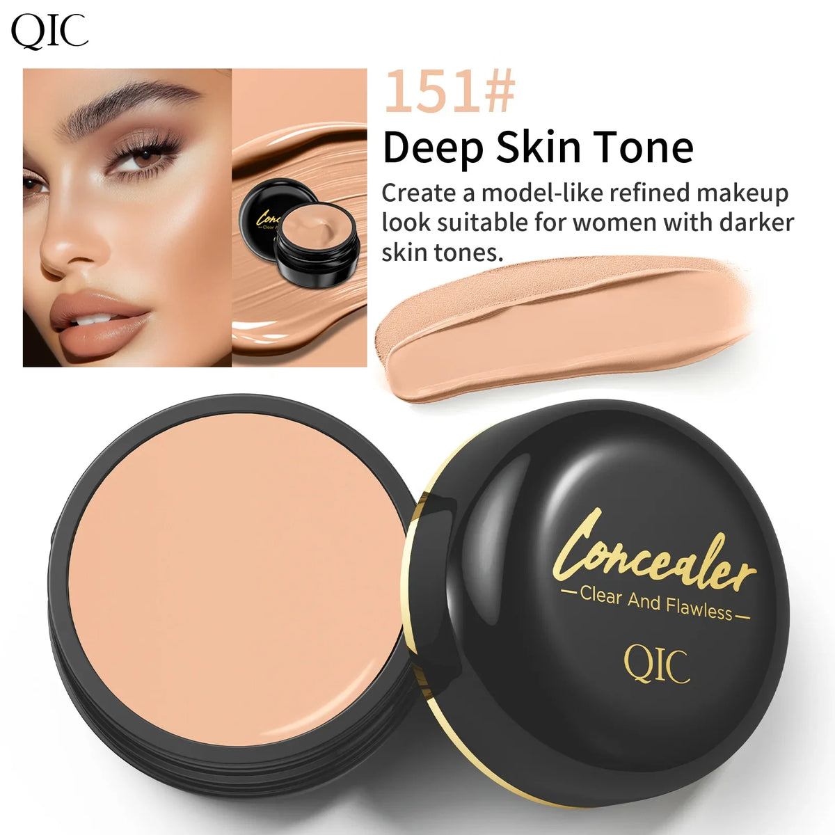 Full-Coverage Liquid Concealer - Harmozin image 9