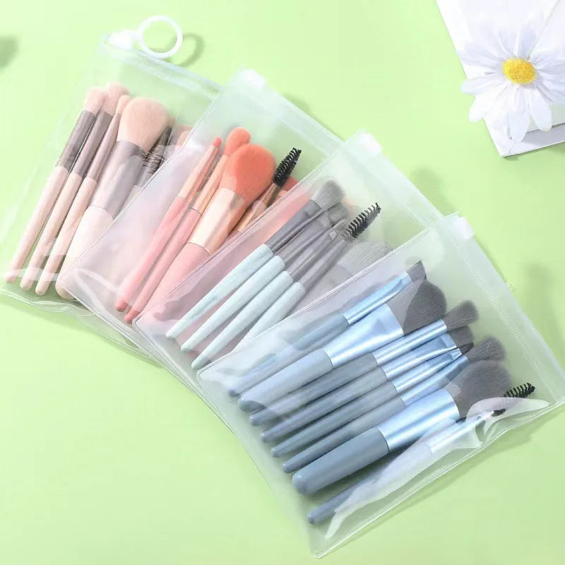 Mini Makeup Brush Set – 8 Piece - Harmozin image 1