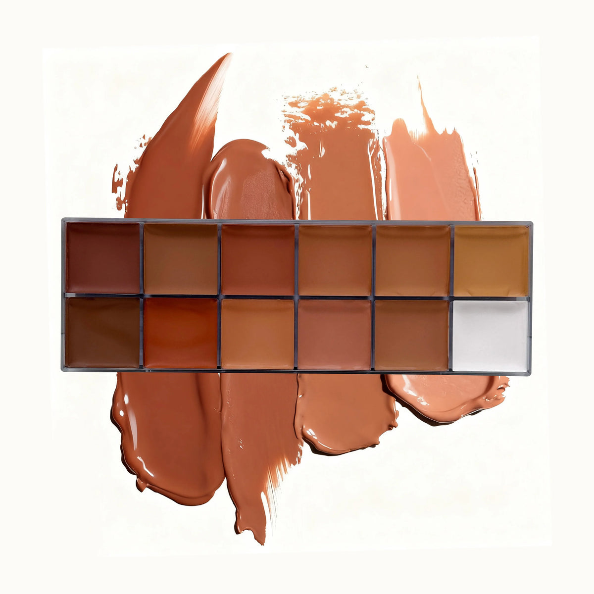 12-Shade Complexion & Concealer Palette - Harmozin image 4
